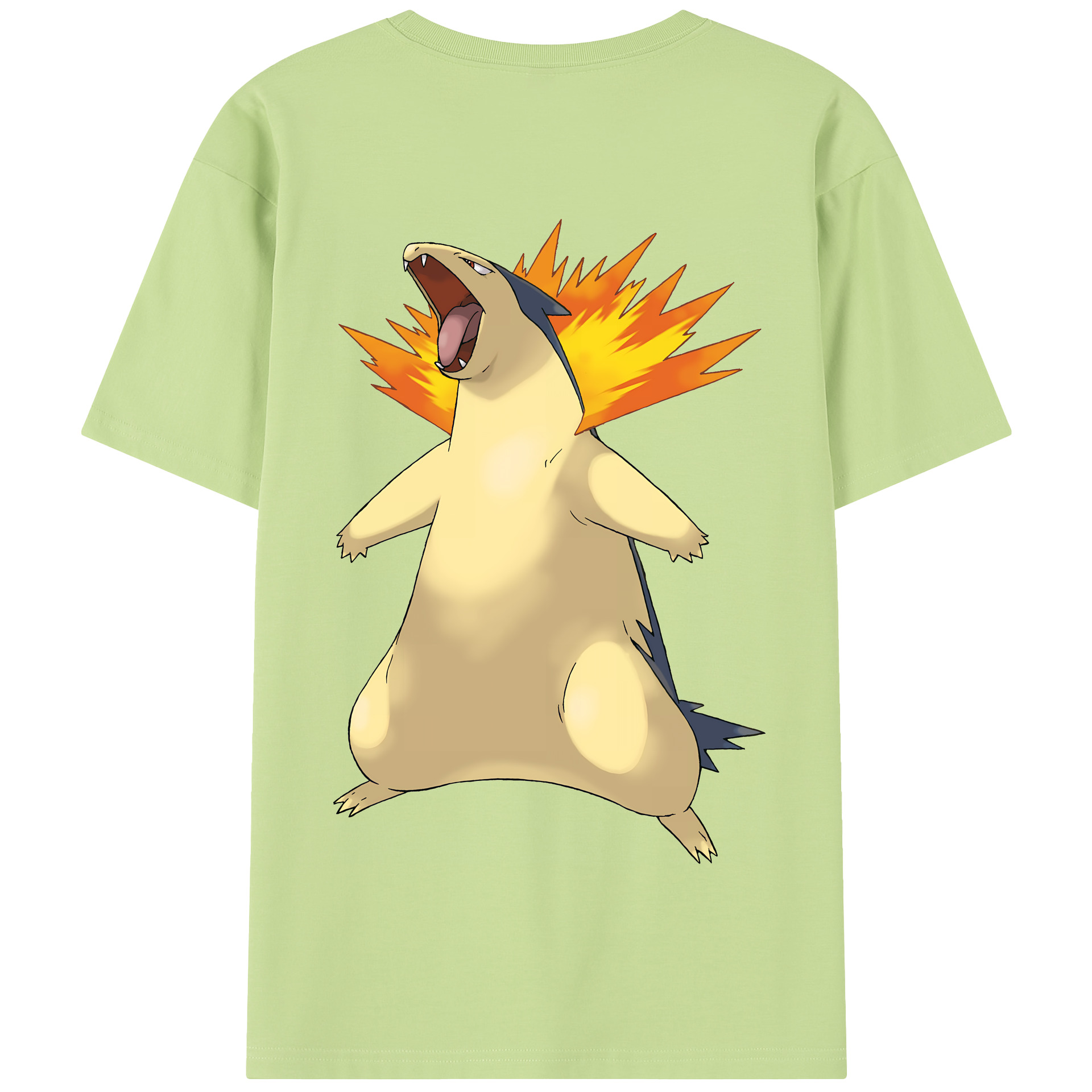 （画像用） ポケットモンスター Pokémon 綿100％半袖Tシャツ（背面プリント）